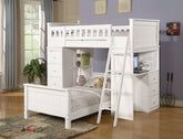 Willoughby White Twin Bed Model 10978W By ACME Furniture